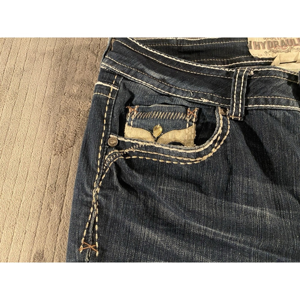 NYC Hydraulic denim Premium Crafted Womens Jeans Size 18 - Picture 8 of 16